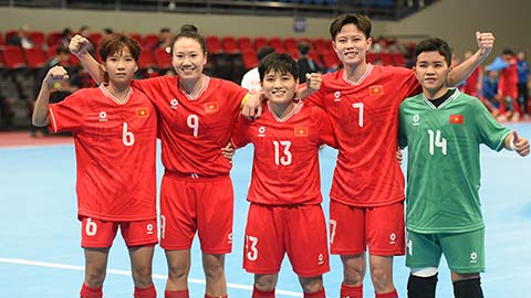 HLV ĐT futsal nữ Việt Nam nói gì trước trận tranh cúp với ĐT futsal nữ Thái Lan?